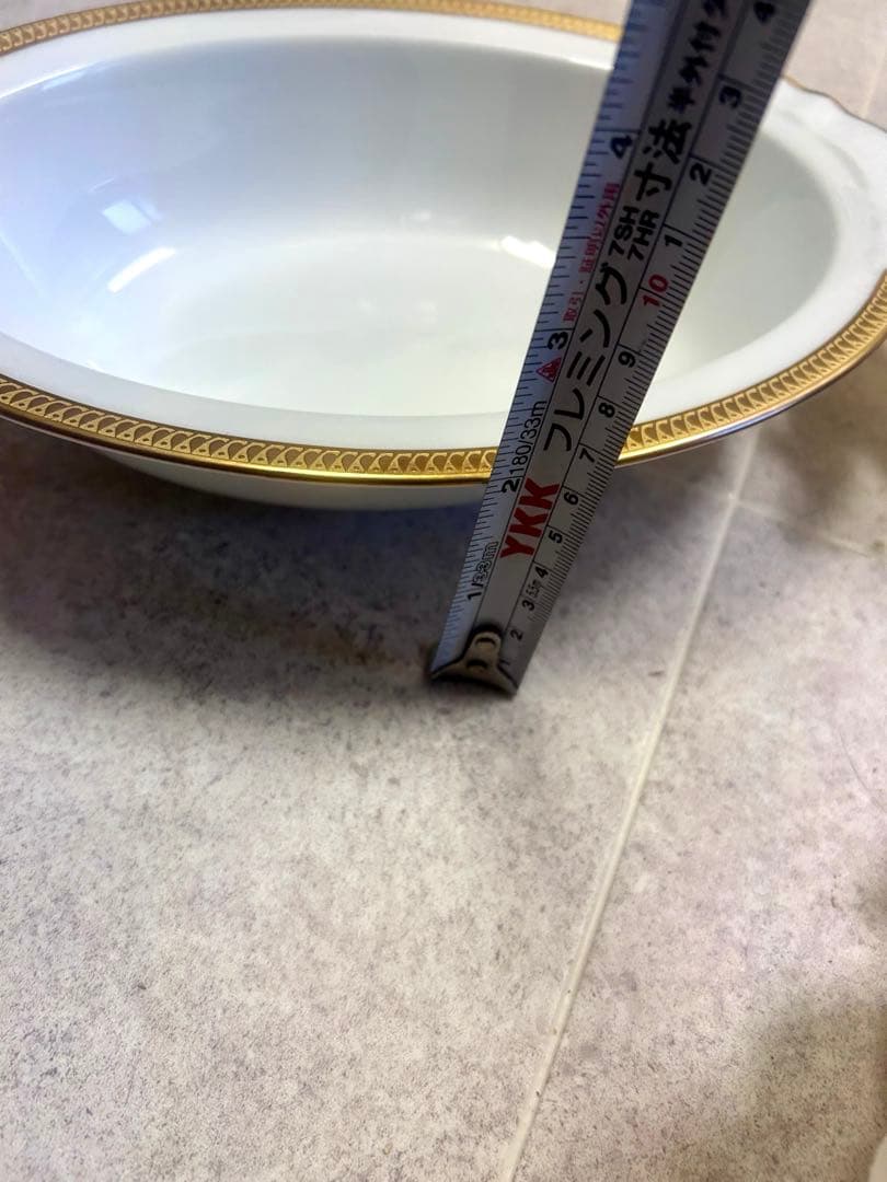 OKURA 大倉陶園　 片葉金蝕シリーズ　プレート2枚セット