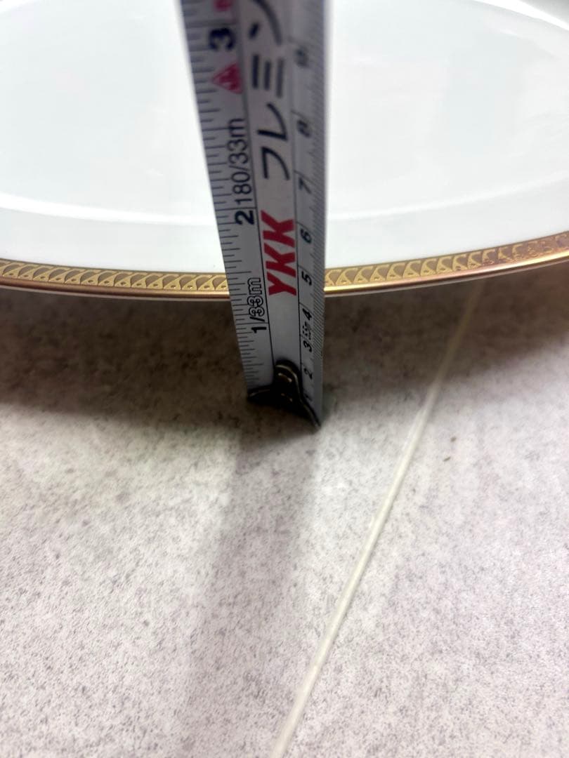 OKURA 大倉陶園　 片葉金蝕シリーズ　プレート2枚セット