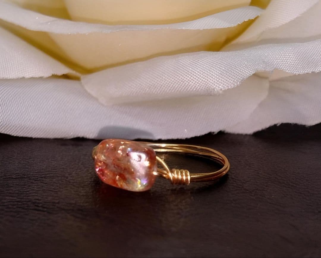 Kgf14 トップクオリティ 天然石 レピドクロサイト イン クォーツ