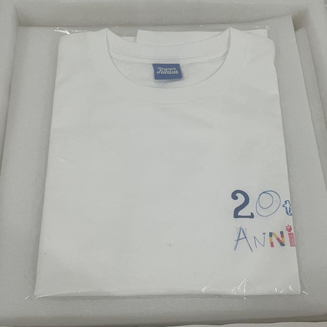 新品未開封super junior 20周年記念Tシャツ　Mサイズ