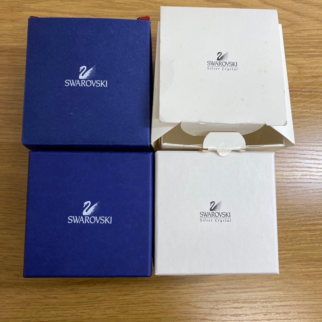Swarovski クリスタルテディベア&クリスタルサンタクロースセット