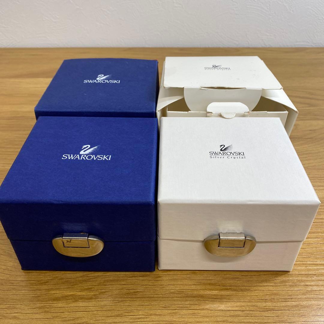 Swarovski クリスタルテディベア&クリスタルサンタクロースセット