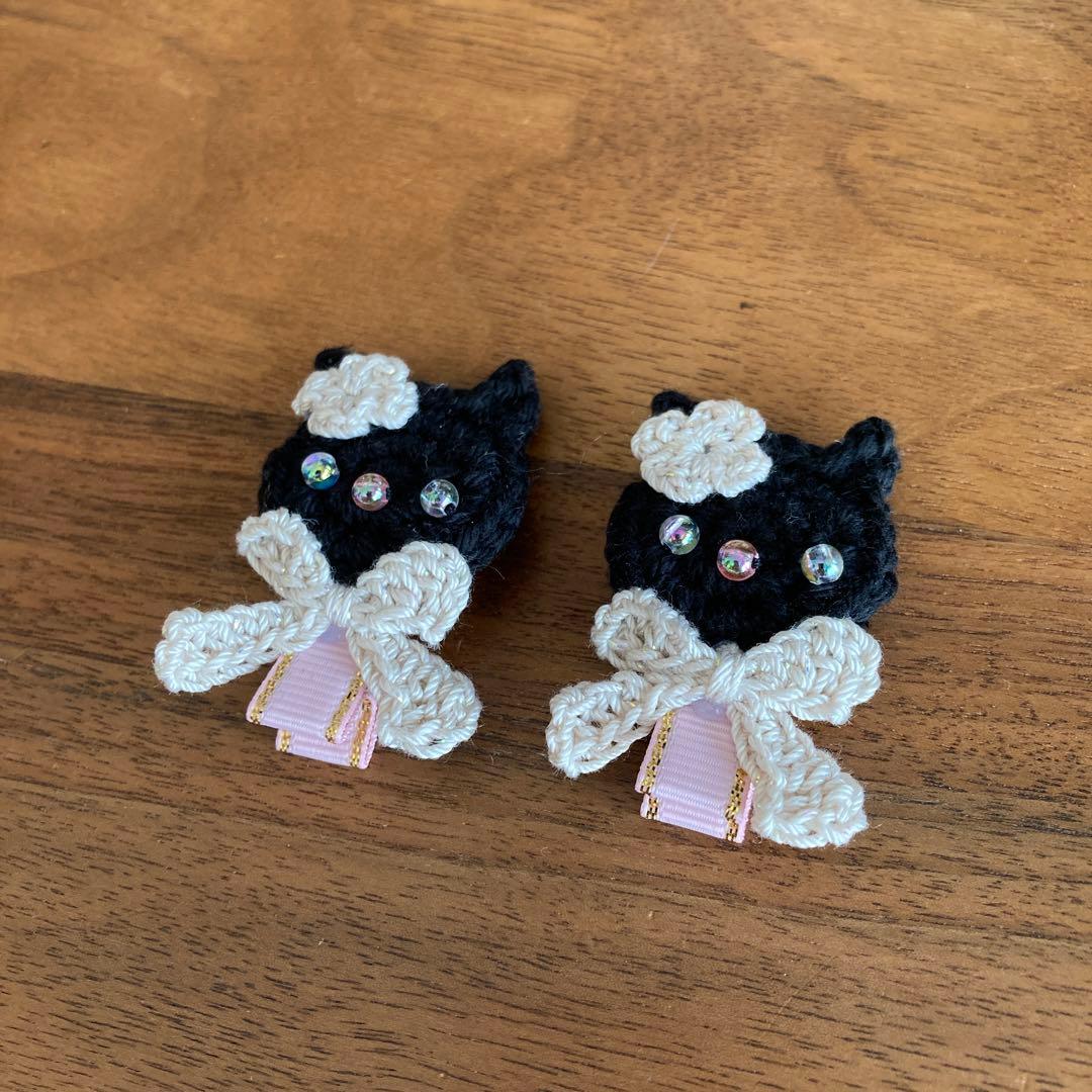 (=^・^=)様ご確認用☆ベビーヘアクリップ