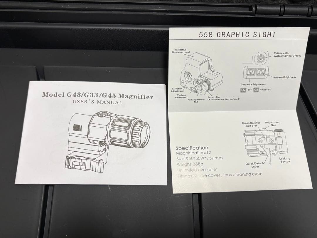 東京マルイ 次世代電動ガン SCAR-L CQC 追加部品多数＆ハードケース付き