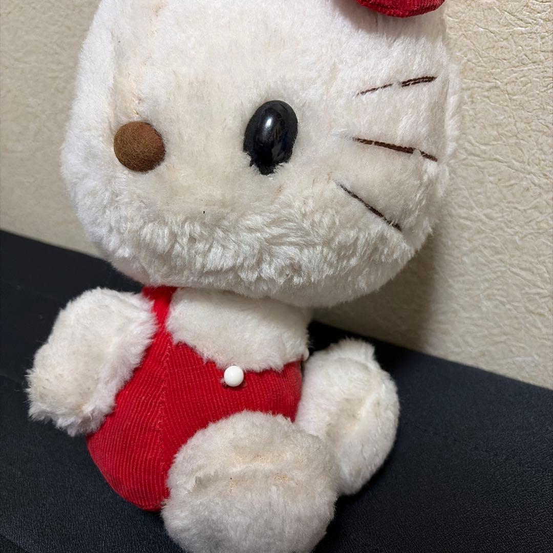 ‼️激レア‼️1975年 初代キティぬいぐるみ・アンティーク・ビンテージ・昭和レトロ