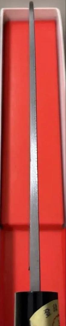 【新品・未使用】堺菊虎 鎌型薄刃包丁 片刃包丁 特製正鋼 165mm