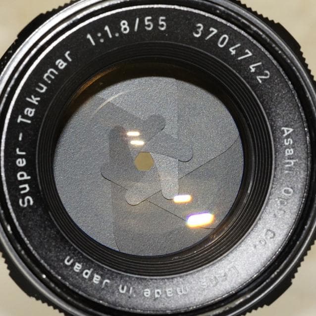 【整備済完動品】PENTAX Super-Takumar 55mm F1.8後期