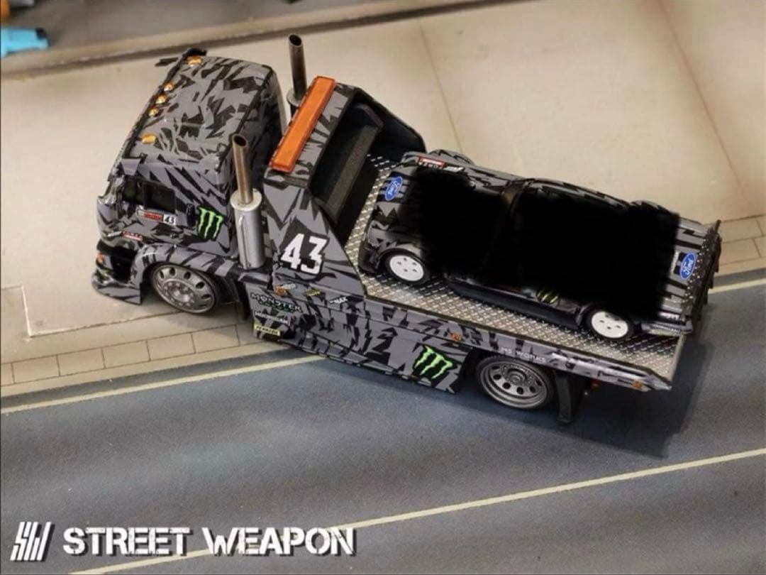 1/64 Street Weapon KamaZ カマズ トラック モンスター