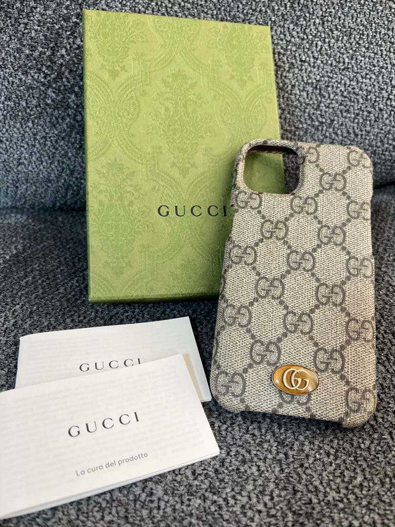 GUCCI GGパターン iPhone13ケース