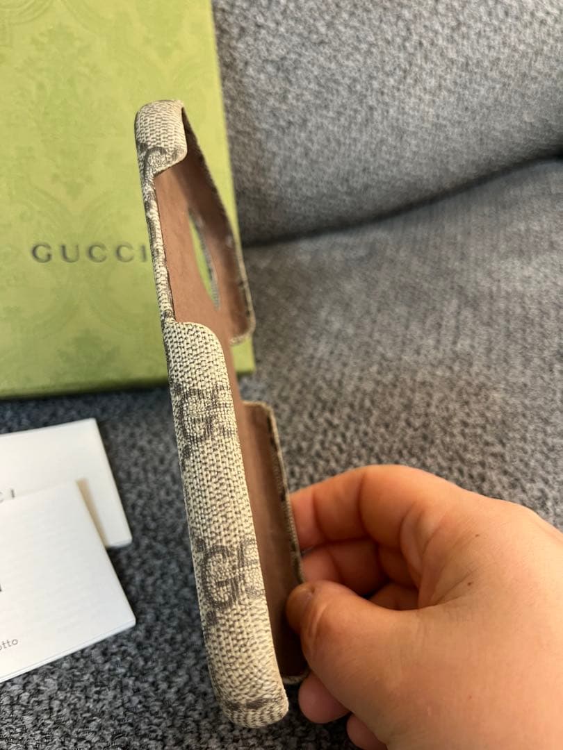 GUCCI GGパターン iPhone13ケース