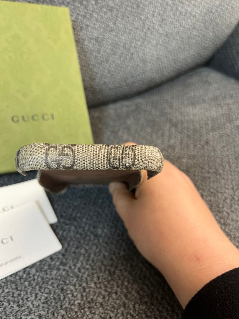 GUCCI GGパターン iPhone13ケース