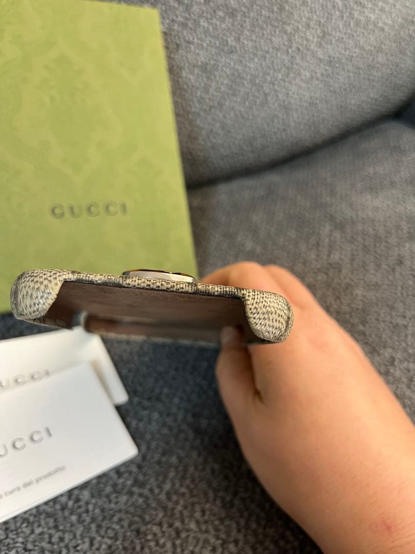 GUCCI GGパターン iPhone13ケース