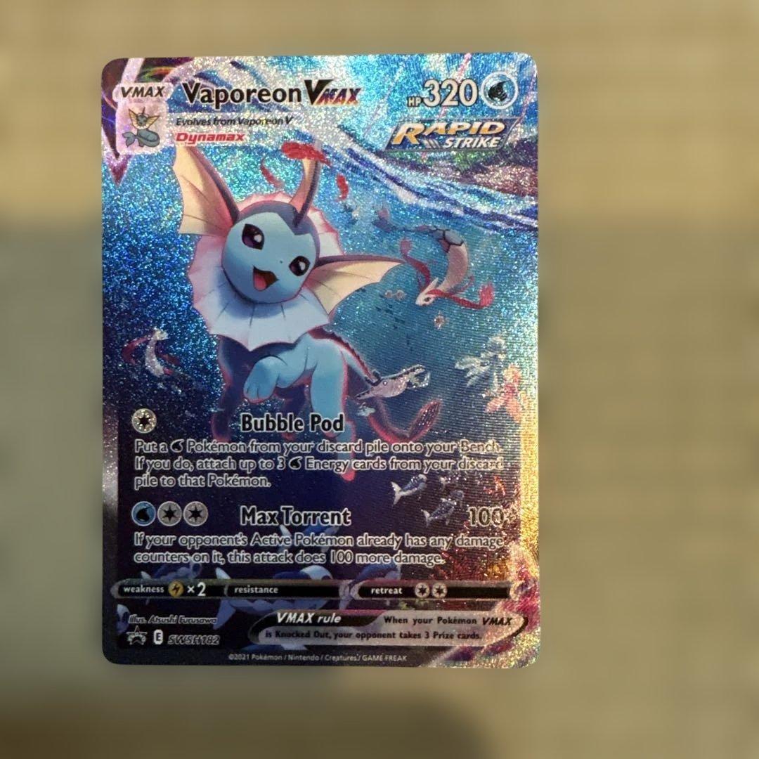 夏ポケカ　ブースター　シャワーズ　サンダース　英語版　未使用