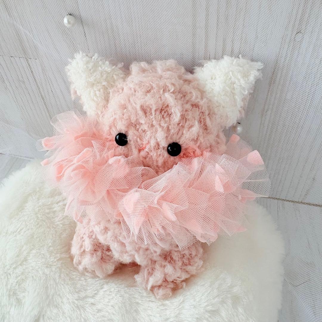 ハンドメイドぬいぐるみ　Spring❤︎ねこちゃん❤︎