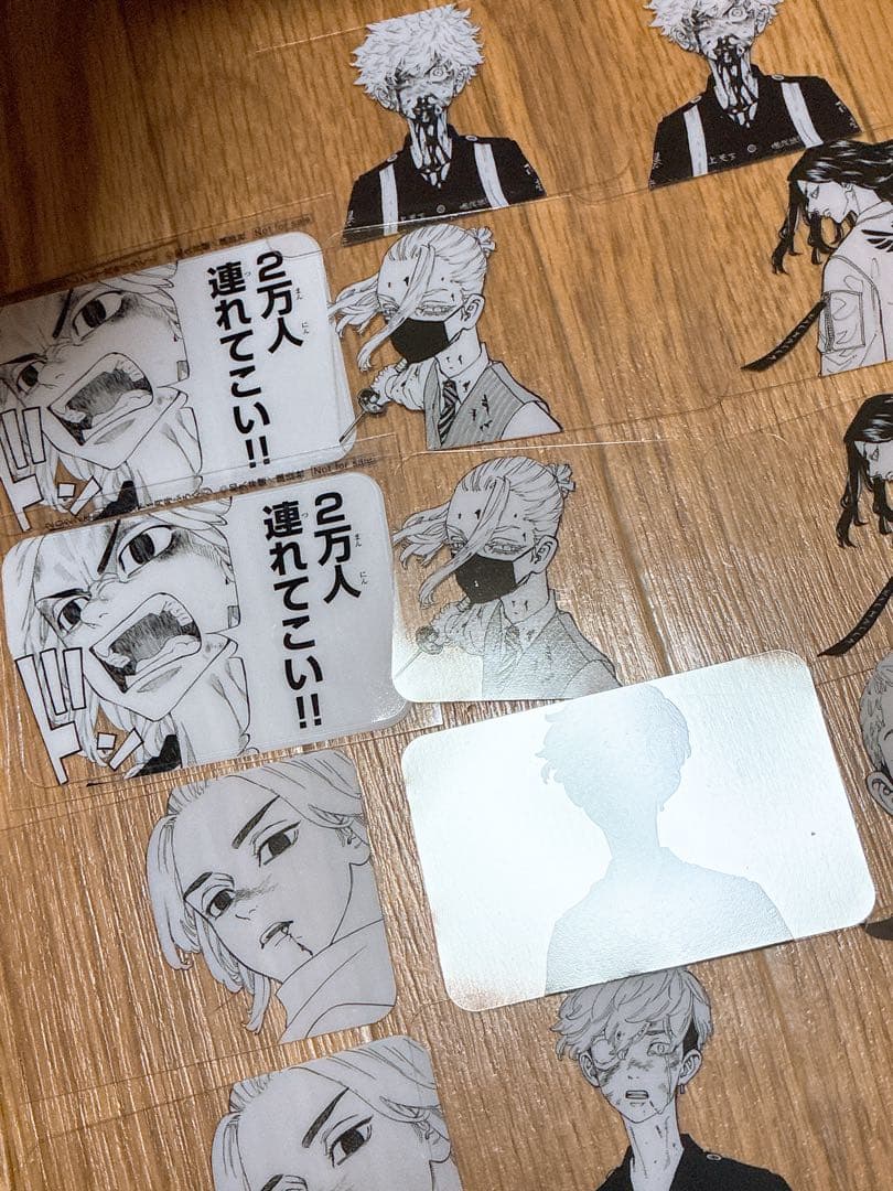 東京リベンジャーズ 切り抜き ポストカード ステッカー アクスタ等まとめ売り