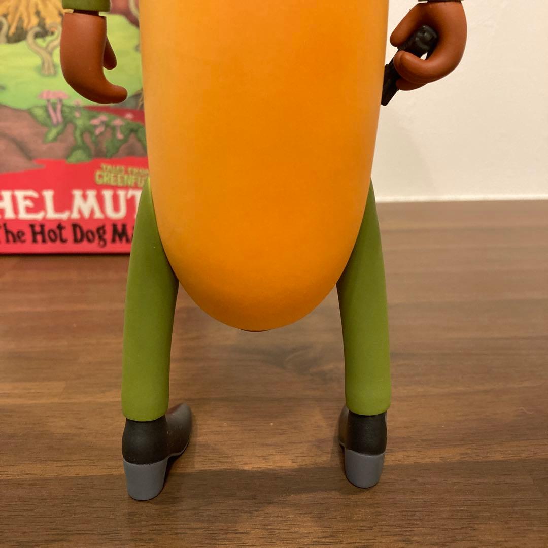 AMOS GREENFUZZ HELMUT TheHotDogManフィギュア