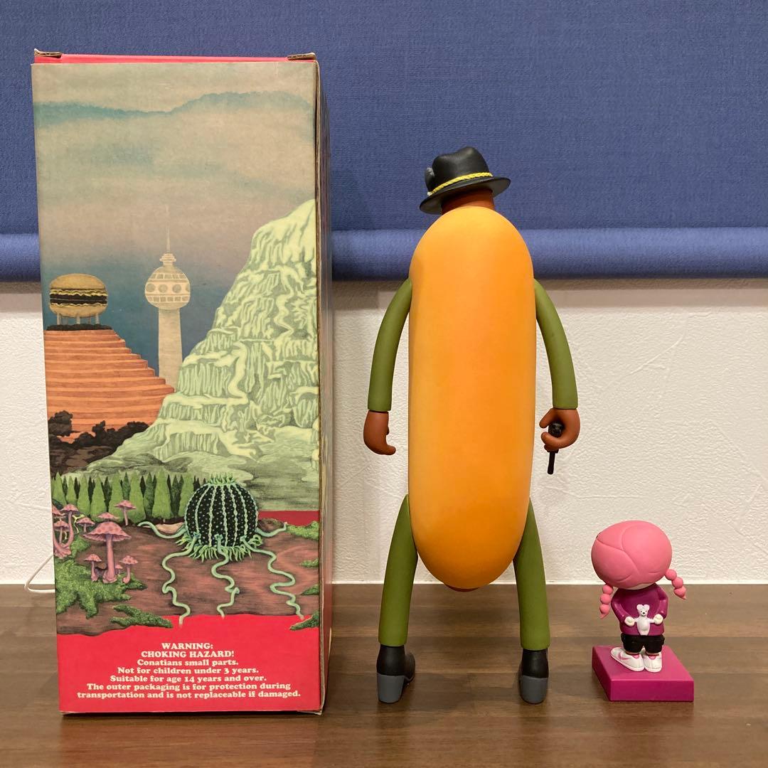 AMOS GREENFUZZ HELMUT TheHotDogManフィギュア