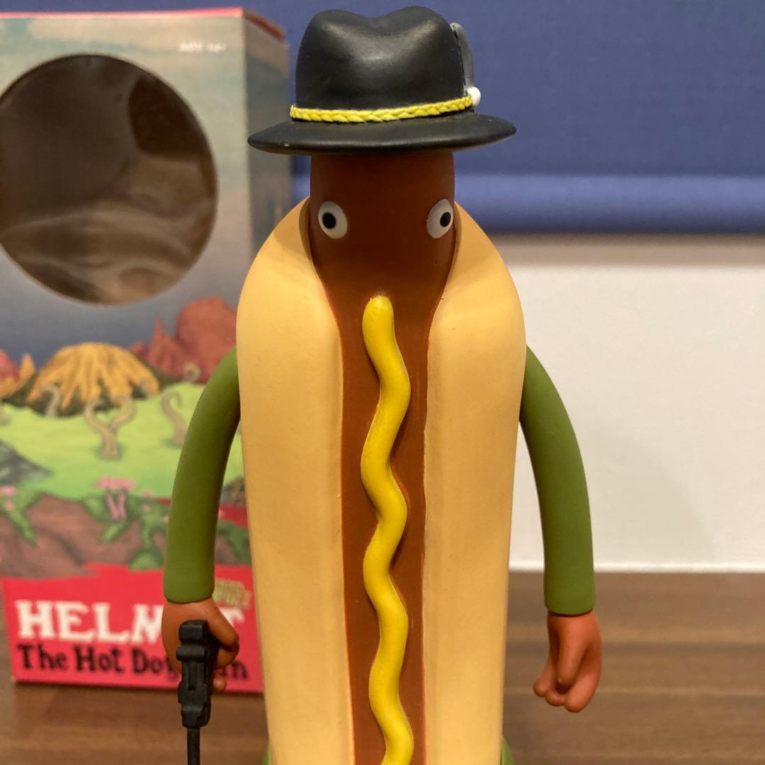 AMOS GREENFUZZ HELMUT TheHotDogManフィギュア