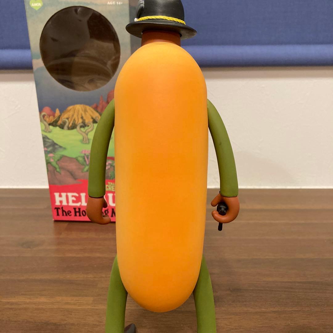 AMOS GREENFUZZ HELMUT TheHotDogManフィギュア