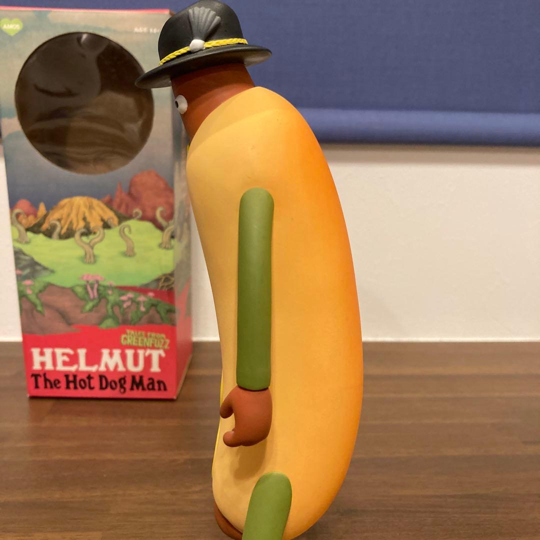 AMOS GREENFUZZ HELMUT TheHotDogManフィギュア
