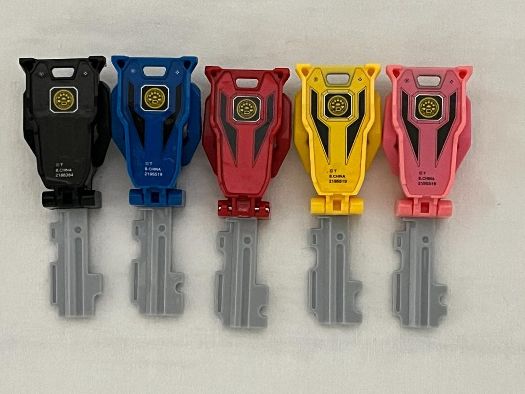 レンジャーキー 科学戦隊ダイナマン 5本セット ダイナピンク