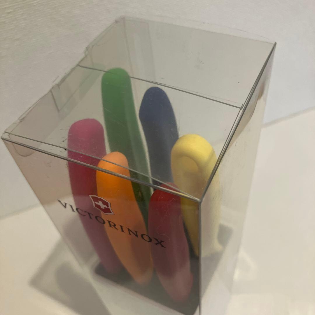 VICTORINOX（ビクトリノックス）包丁セット　スタンド　ナイフ6本スイス製