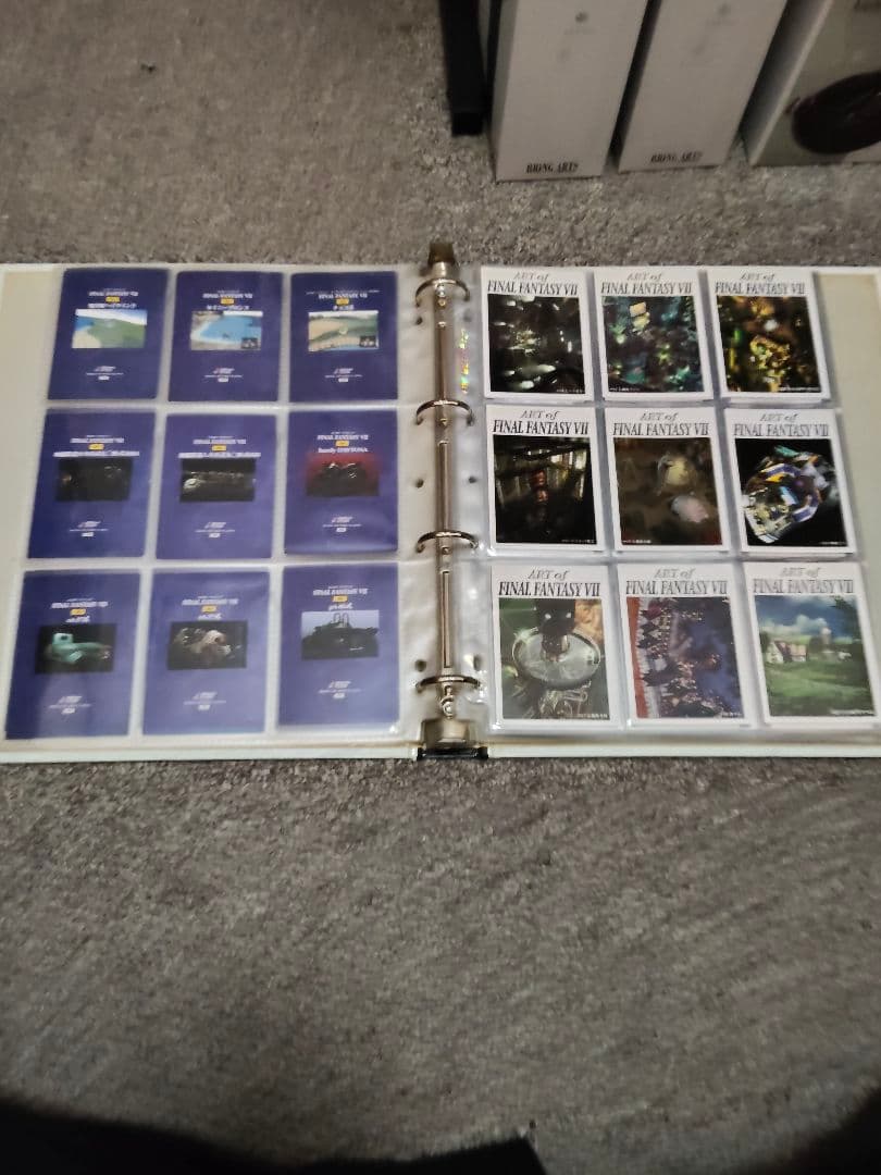 FF7　カードダスはフルコンプリート　カードダスマスターズは当選以外フルコン