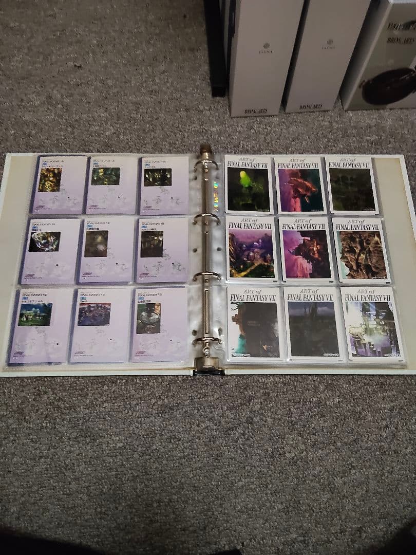 FF7　カードダスはフルコンプリート　カードダスマスターズは当選以外フルコン