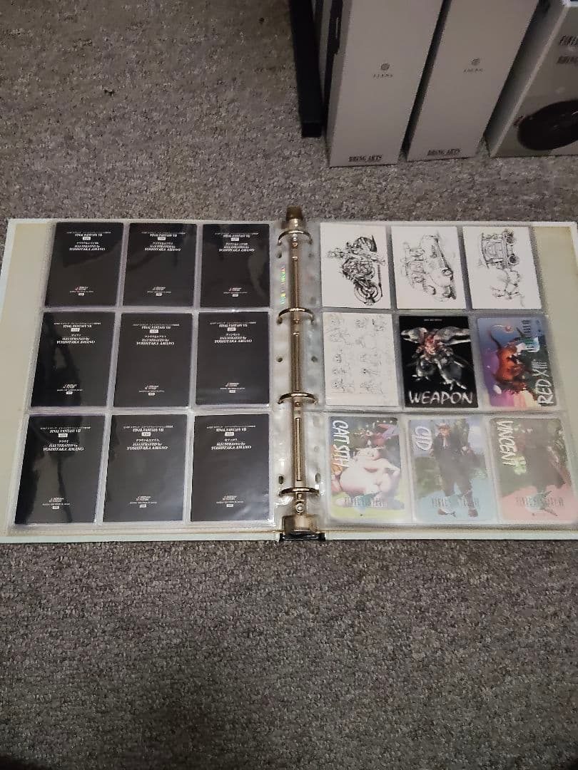 FF7　カードダスはフルコンプリート　カードダスマスターズは当選以外フルコン