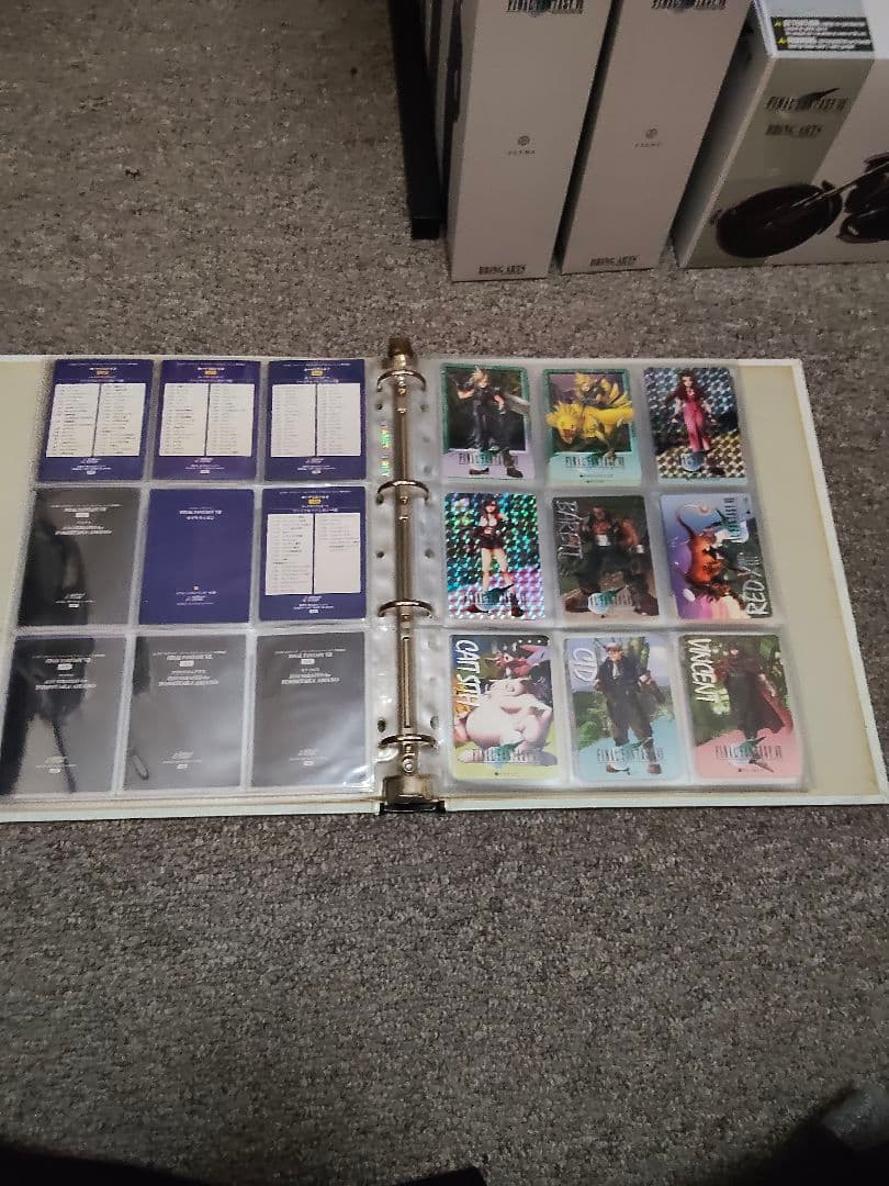 FF7　カードダスはフルコンプリート　カードダスマスターズは当選以外フルコン