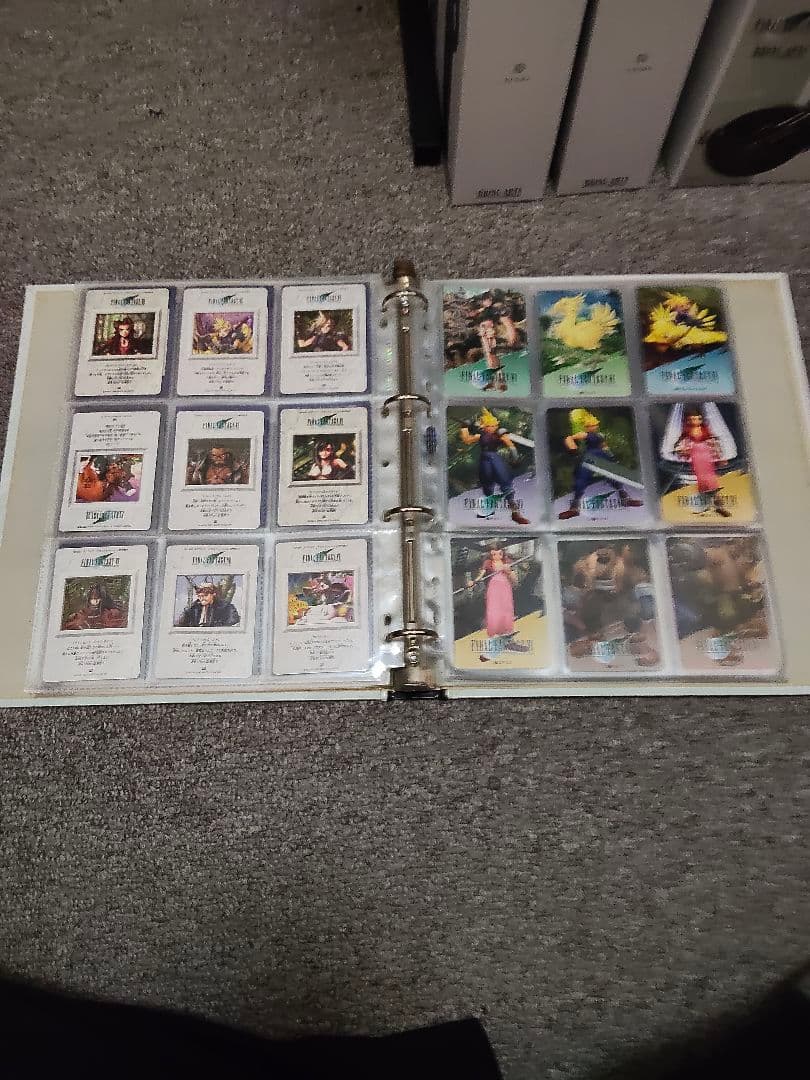 FF7　カードダスはフルコンプリート　カードダスマスターズは当選以外フルコン