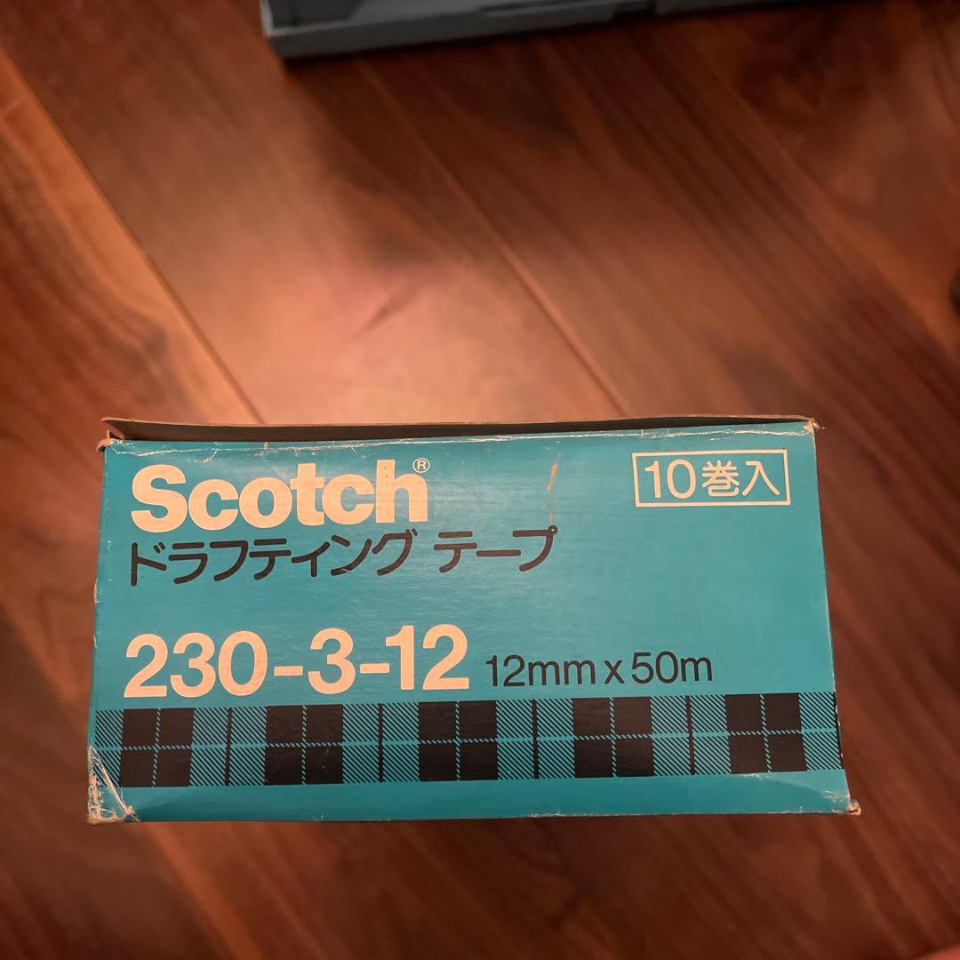 スコッチ　ドラフティングテープ　12mm×5m