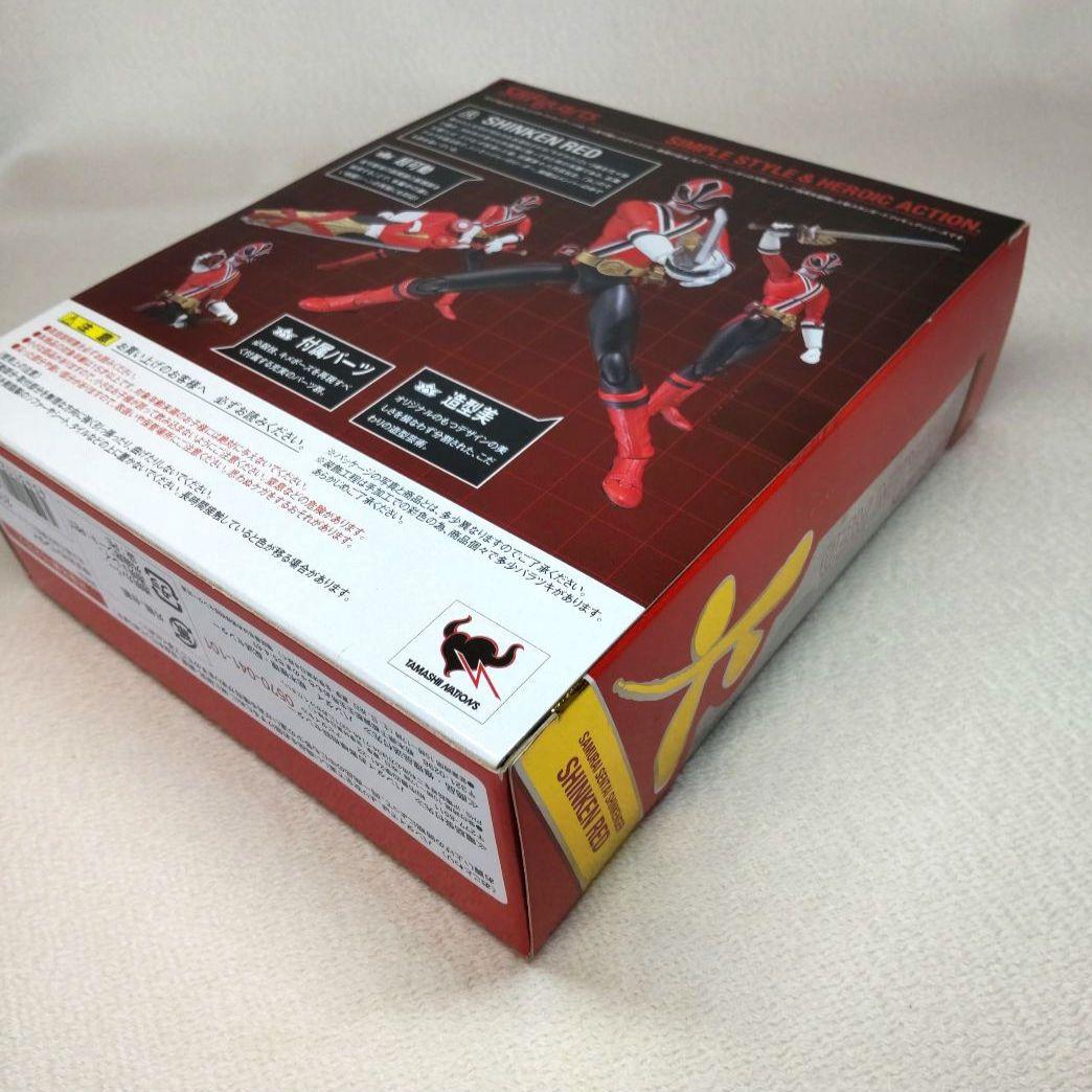 〈新品未開封〉S.H.Figuarts シンケンレッド&初回特典 黒子