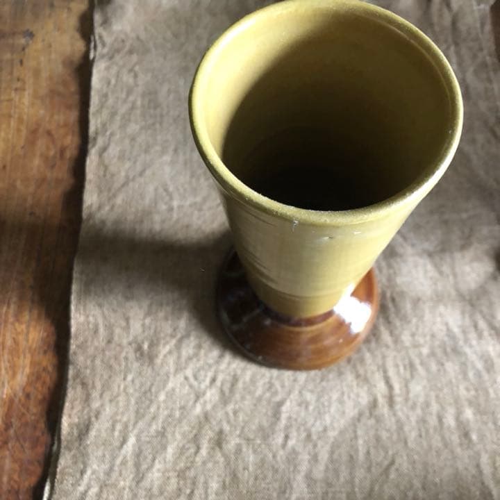 キャメル×ブラウン 花器