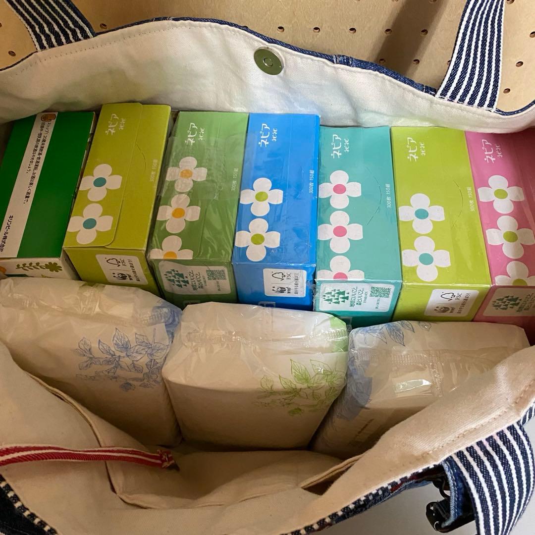 BIG デニムリメイク　トートバッグ　オーバーオール