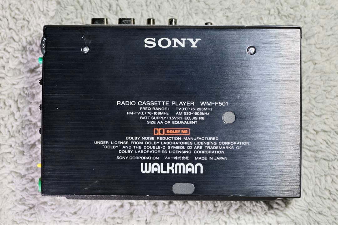 ポータブルプレーヤー SONY WALKMAN WM-F501