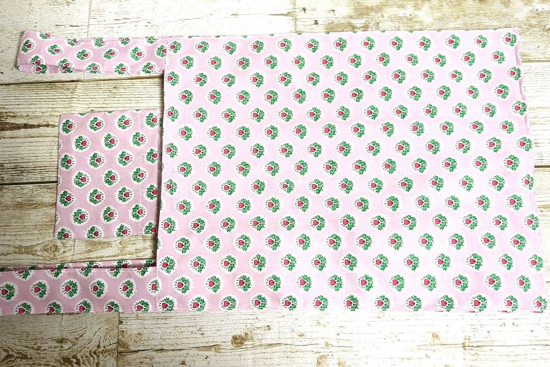 2wayスクエアバッグ エコバッグ　ハンドメイド