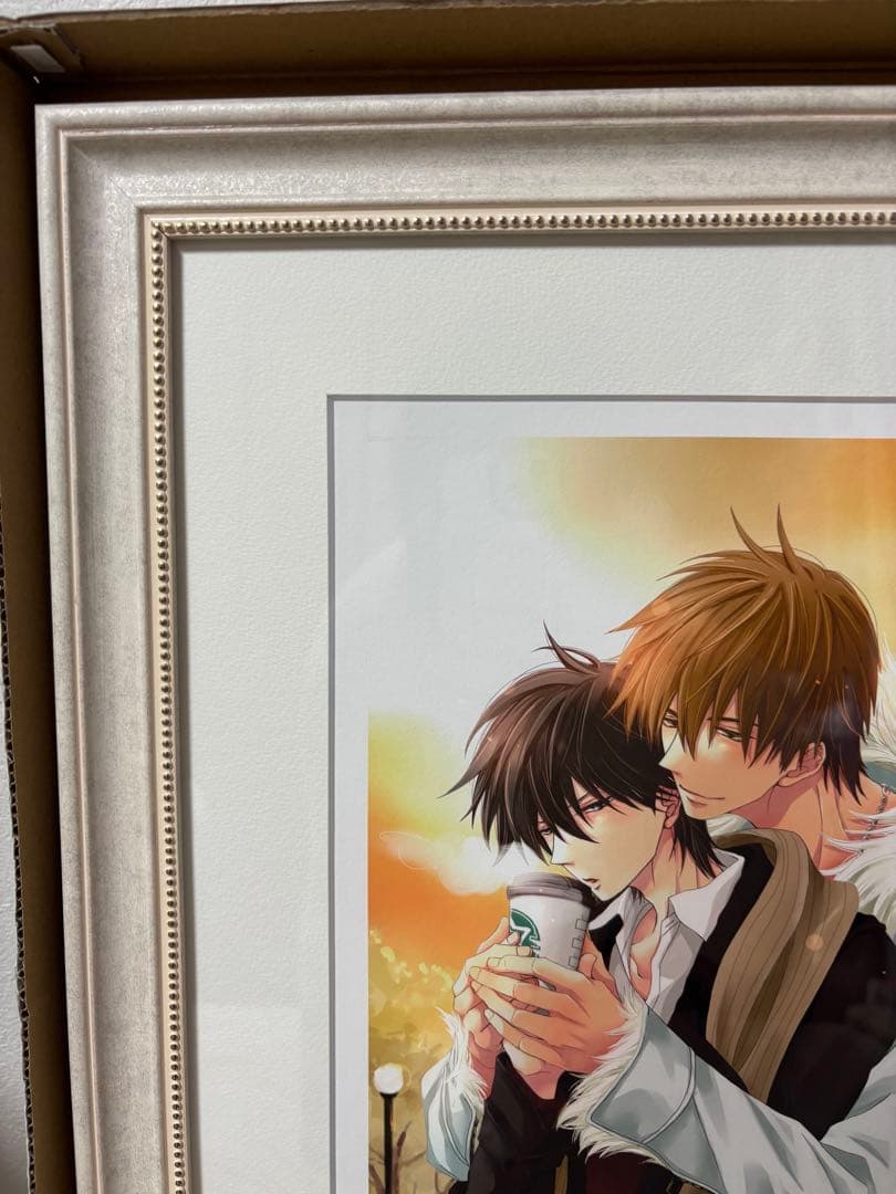き*ん様 抱かれたい男1位に脅されています。　「桜日梯子原画展」　直筆サイン入り