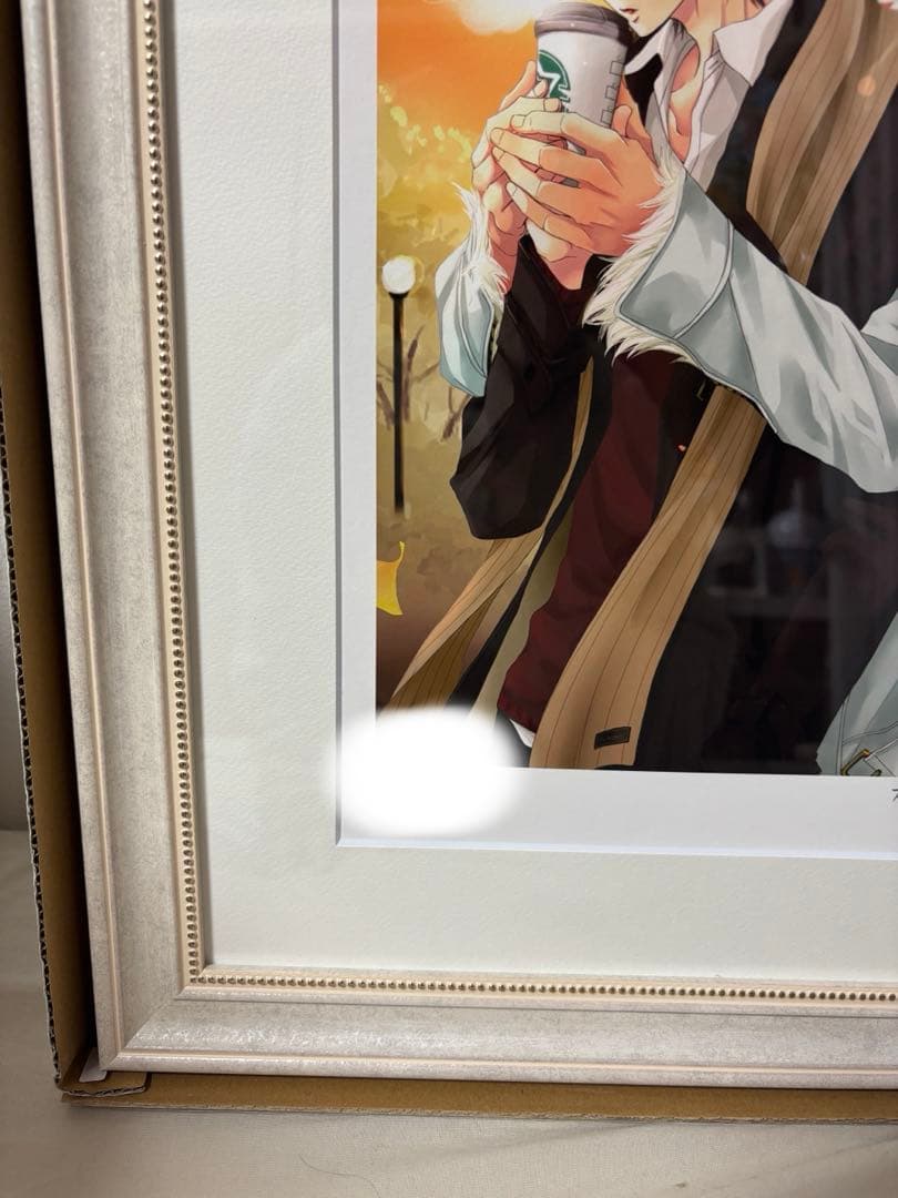 き*ん様 抱かれたい男1位に脅されています。　「桜日梯子原画展」　直筆サイン入り