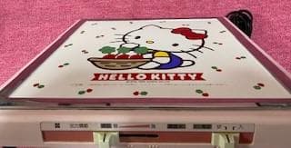 【送料無料】レトロ　ハロ－キティ－　 ホットプレート 保温 温度調整