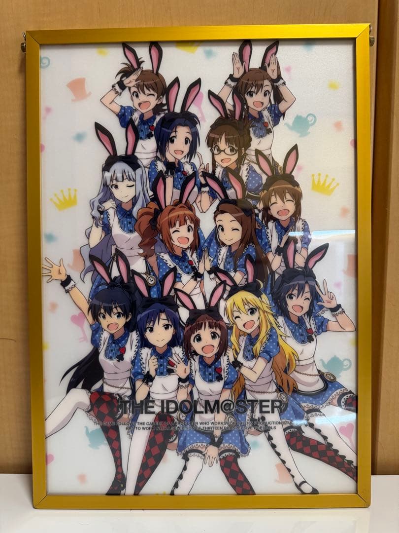 アイドルマスター　輝きの向こう側へ　ポスター8枚セット額縁付き