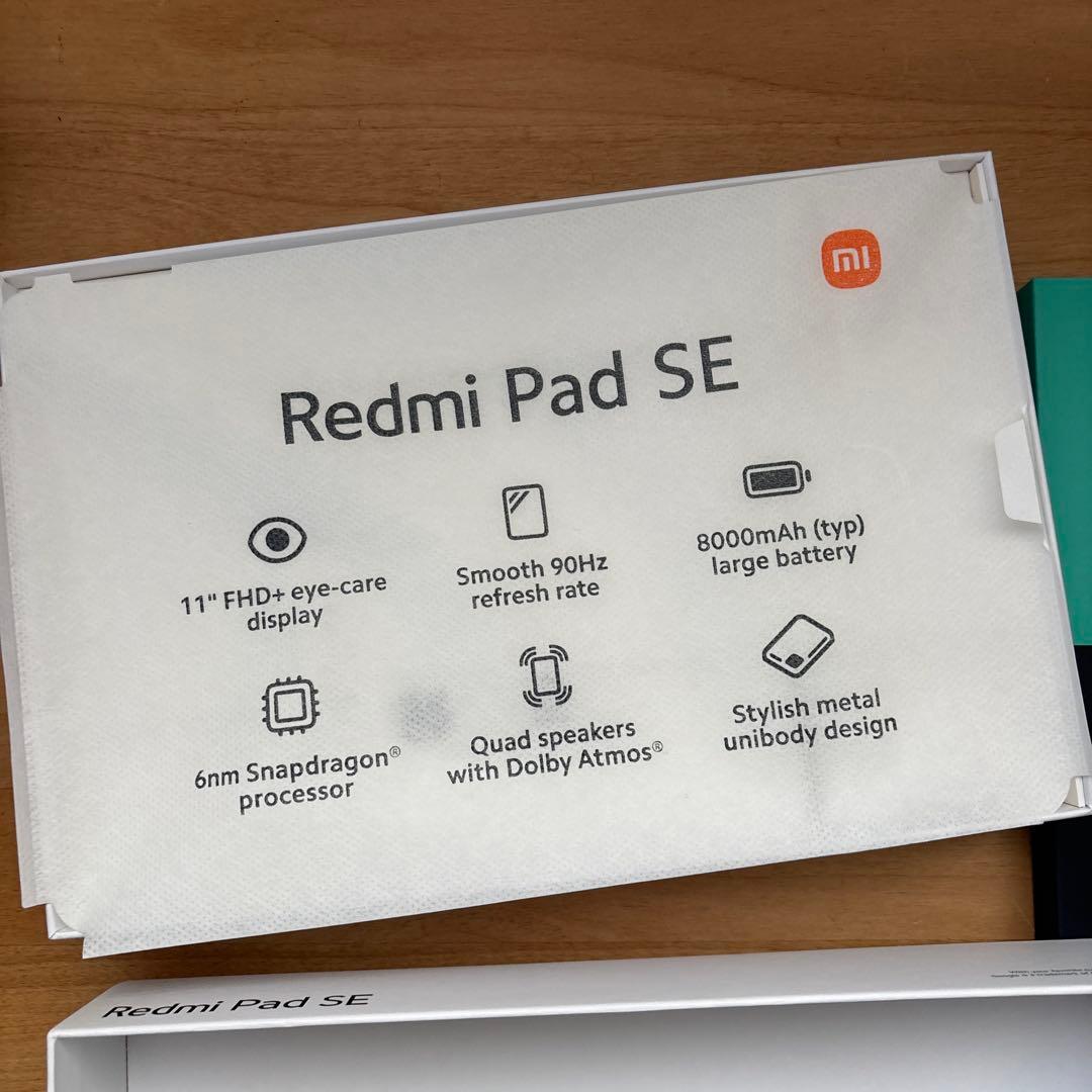 Redmi Pad SE 4GB　128GB 　グラファイトグレー