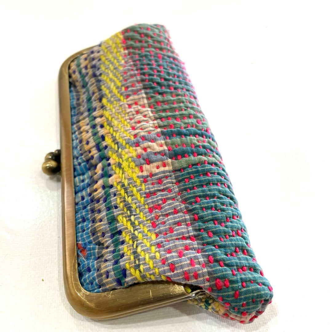 2187 ポーチ、トートバッグ　2点財布　ラリーキルト　カンタキルトポーチ