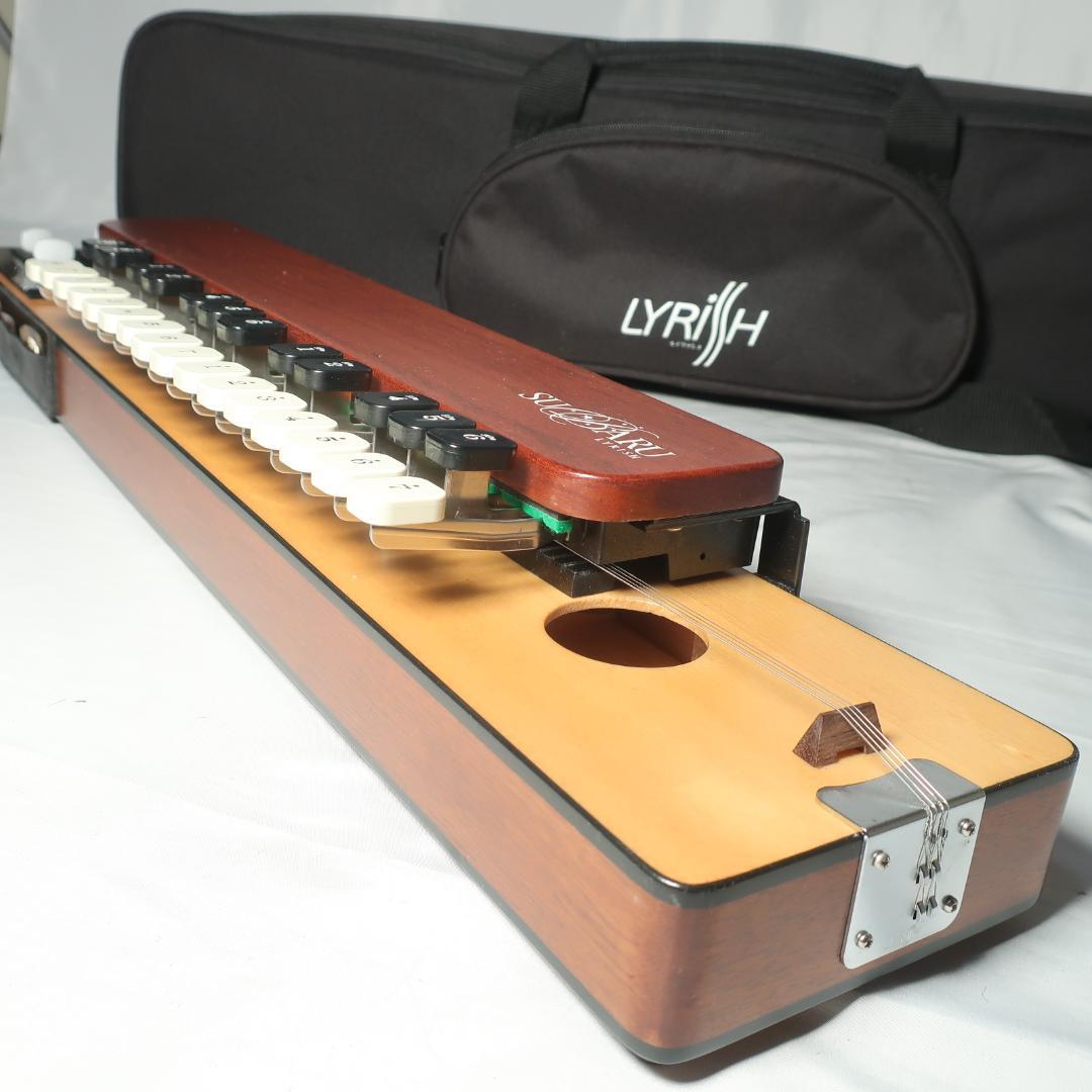 美品 SUBARU LYRISH 大正琴 ケース＆チューナー付 トップ単板