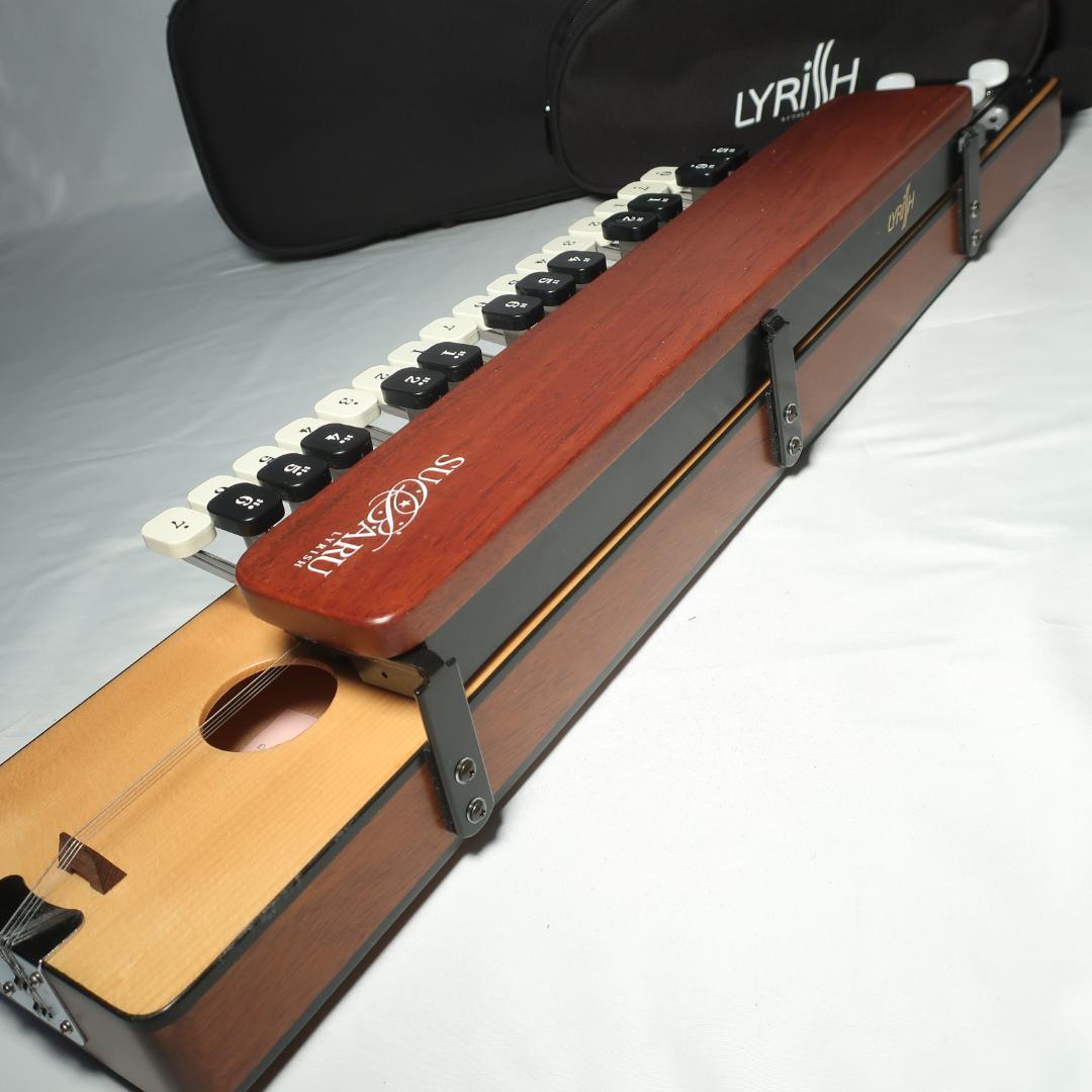 美品 SUBARU LYRISH 大正琴 ケース＆チューナー付 トップ単板