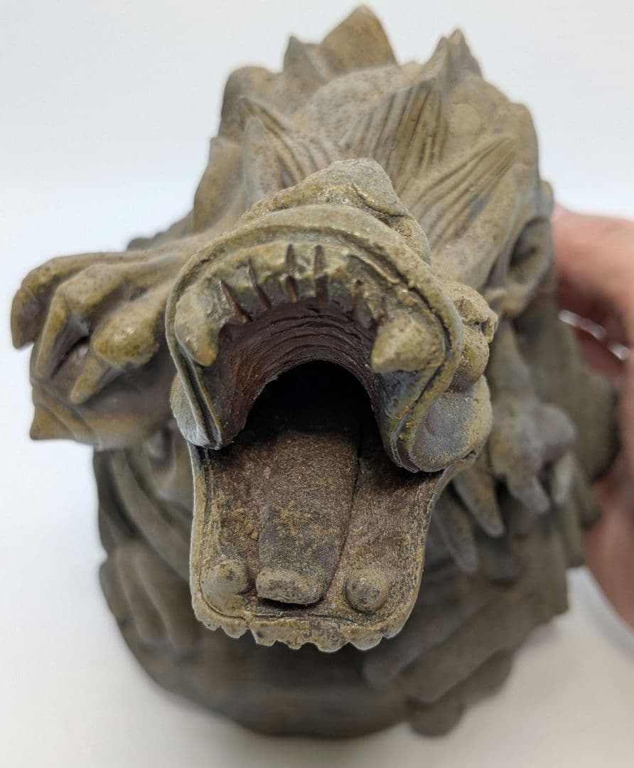 藤原陶斎 備前焼 登龍香炉 共箱栞 伏香炉 藤原陶斉 置物 竜 香道具 茶道具