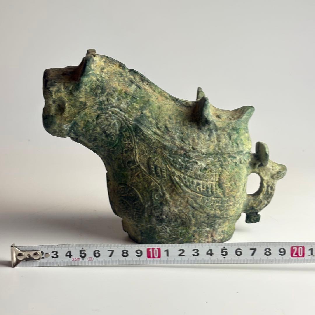 中国 青銅器 青銅 置物 細工 銅器