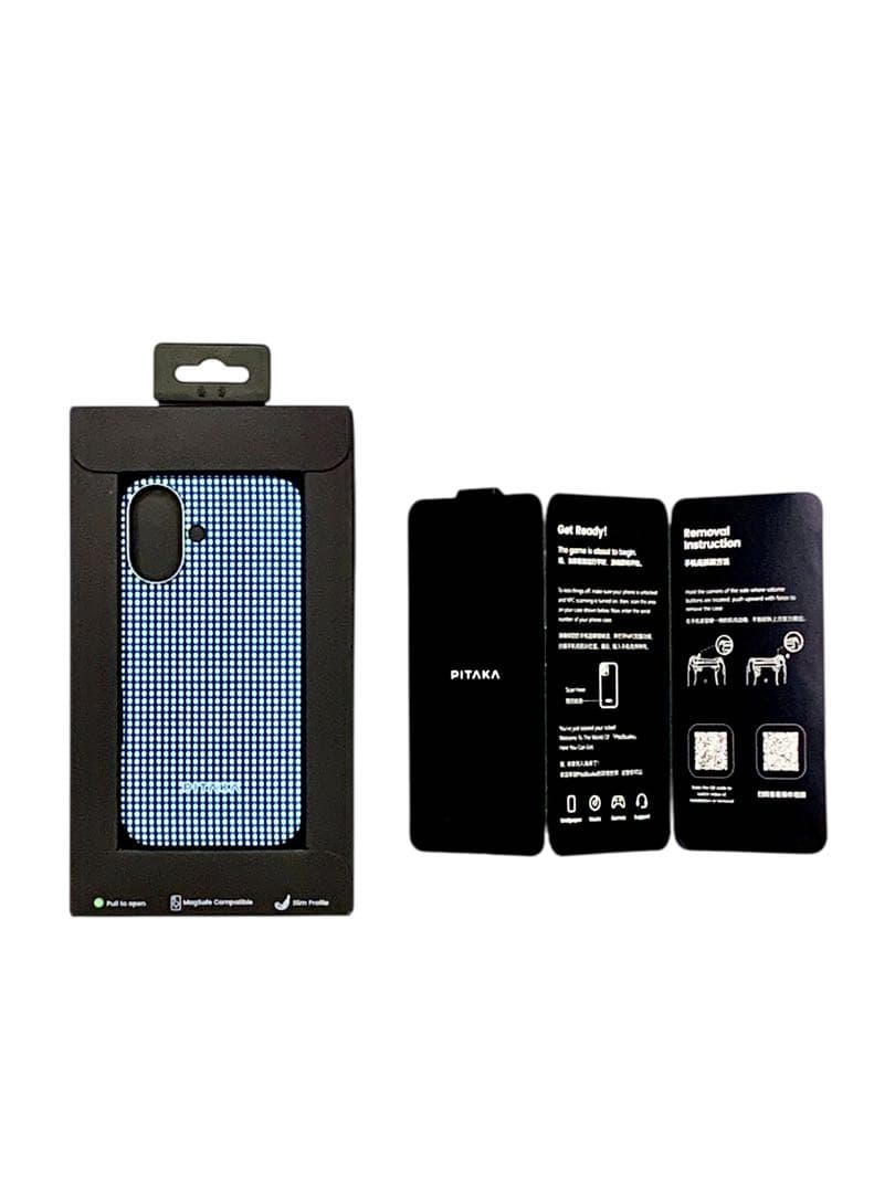 【開封・ 未使用】PITAKA iPhone 16用 ケースワイヤレス充電対応