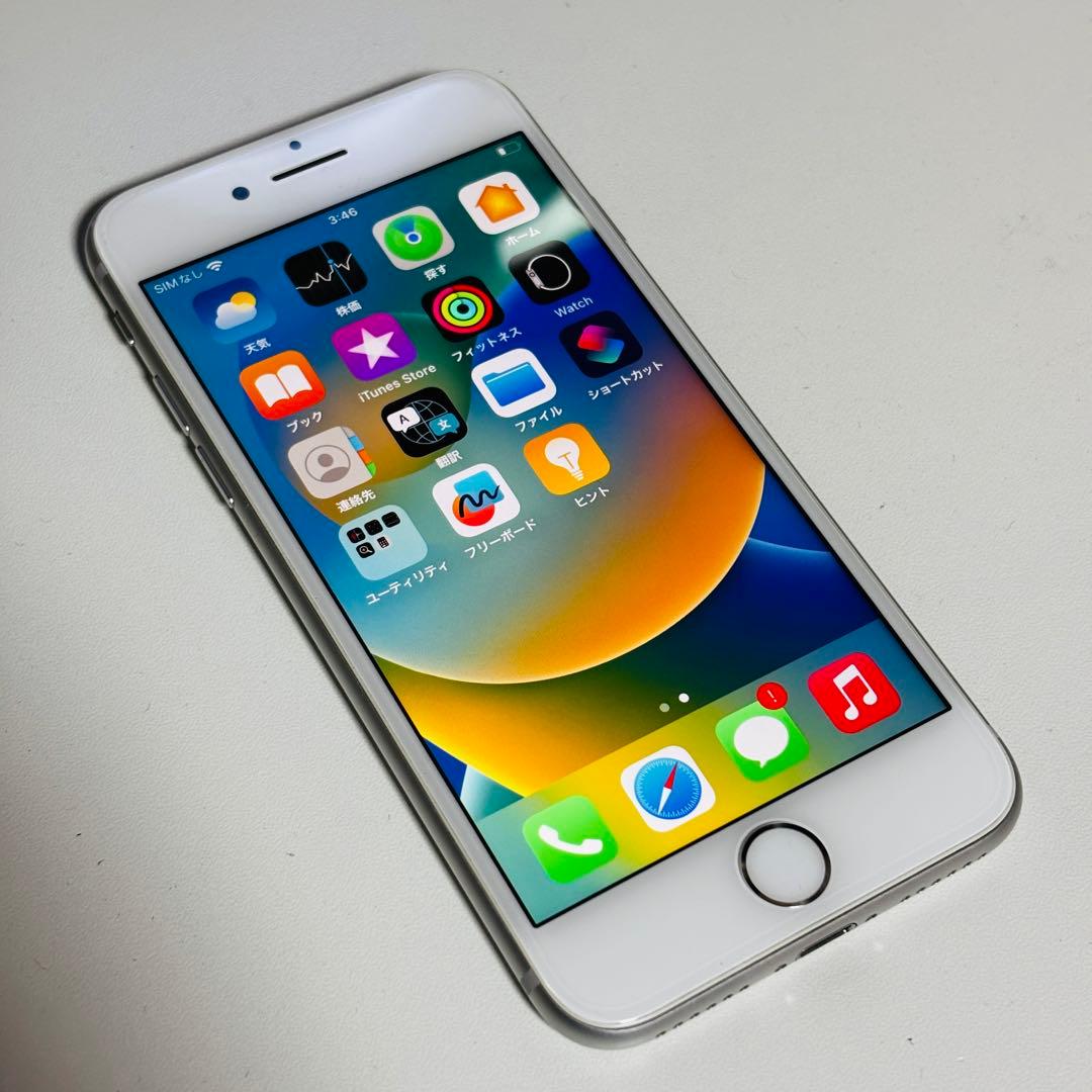 【極美品】SIMフリー iPhone 8 シルバー 64GB