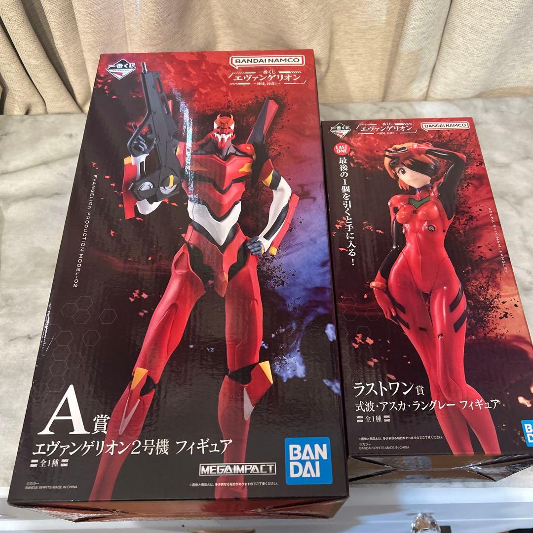 エヴァンゲリオン　フィギュア1番くじ　2号機 ラストワン賞
